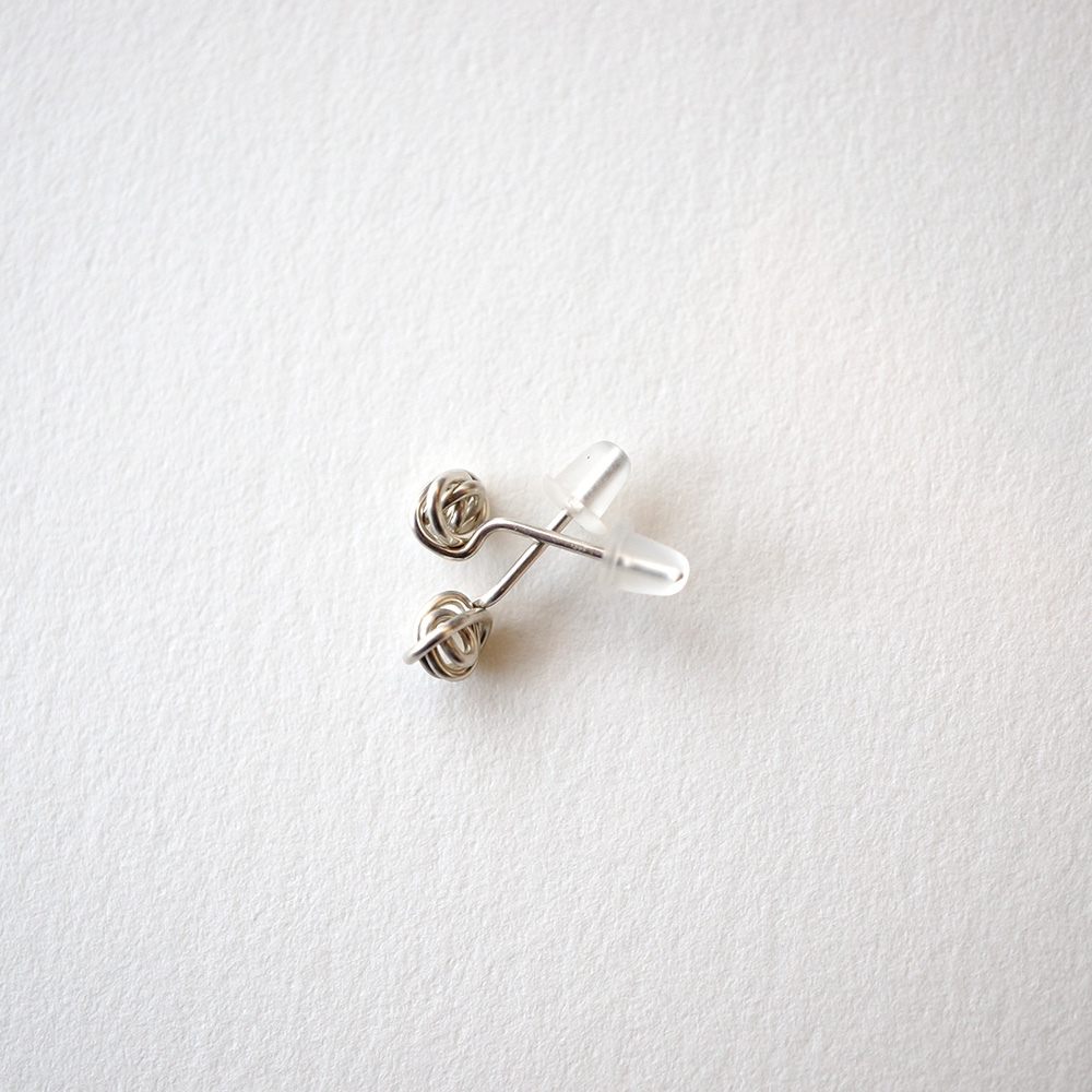 Crumple pierce 14kgf ピアス